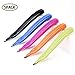 Staple Remover Professional Magnetic Easy Staple Removers Tool 5 PCS Staple Puller Remover Staple Pullers for Office, School and Home (Multicolor)