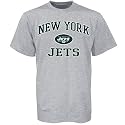 New York Jets Ash Heart & Soul T-shirt