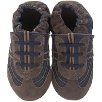 Robeez Soft Soles Kids' Braedon Crib Shoe,Navy,12-18 Months (4.5-6 M US Toddler)
From Robeez
