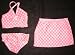 Girls 2 PC Pink/White Daisy set w/Matching Skirt Image
