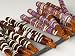 Milk Chocolate Covered Pretzel Rods in a Lucite Cylinder