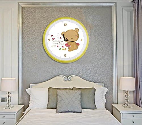 Hetty's Dimensions Needlecrafts Counted Cross Stitch Kit Clock, Cute Lovely Bear for Kids Children