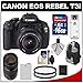 Canon EOS Rebel T3i 18.0 MP Digital SLR Camera Body & EF-S 18-135mm IS Lens with 75-300mm III Lens + 16GB Card + Battery + Case + (2) Filters + Cleaning Kit