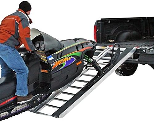 72" Bear Track Bi-Fold Aluminum Snowmobile Loading Ramp