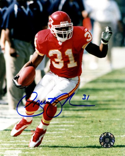 Priest Holmes Autographed Photo 8x10 - Kansas City Chiefs-JSA - Autographed NFL Photos