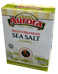 Sea Salt, Mediterranean, COARSE (Aurora) 1kg (35 oz)