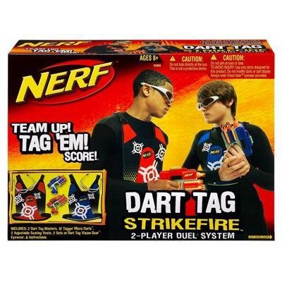 Childrens Toyshop  Toys : Nerf Dart Tag Strike Fire 2 Pack
