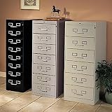 Card File, 8-Drawer, for 3 x 5 and 4 x 6 Cards, Putty TNNCF846PY
