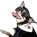 Pets First NFL New Orleans Saints Collar Bandana, Small