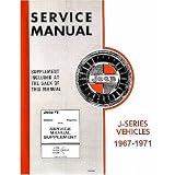 1967 1970 1971 JEEP J-SERIES WAGONEER Service Manual by Jeep