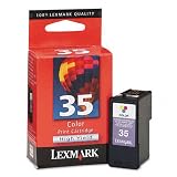 Lexmark : 18C0035 High-Yield Ink, 475 Page-Yield, Tri-Color -:- Sold as 2 Packs of - 1 - / - Total of 2 Each