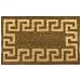 "Sparta" Outdoor Coir Door Mat - 18" x 30" Decorative House Door Mat