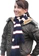 Handmade Alpaca Natural Fiber Winter Scarf - Americana Collection