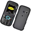 LG Rumor2 LX265 Sprint / VN250 Cosmos Rubberized Snap On Protector Hard Case Cover Black