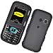 LG Rumor2 LX265 Sprint / VN250 Cosmos Rubberized Snap On Protector Hard Case Cover Black