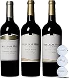 William Hill Estate Wine and Bridgestone Golf Ball Gift Set, 3 x 750 mL, Official Wine of the PGA TOUR®