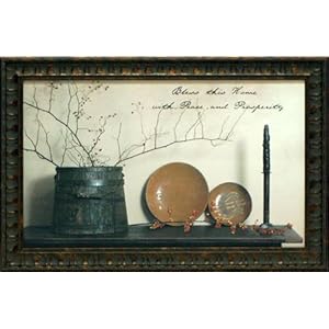 Bless This Home by Billy Jacobs 15x23 framed artwork country print Bless This Home by Billy Jacobs 15x23 framed artwork country print