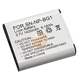 CAMERA BATTERY + CHARGER FOR SONY CYBERSHOT BG1 DSC-W120
