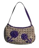 Vera Bradley Frill Collection - Comin' Up Roses Handbag - Simply Violet