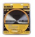 DEWALT DW3128 Series 20 12-Inch 80 Tooth ATB Thin Kerf Crosscutting Miter Saw Blade with 1-Inch Arbor