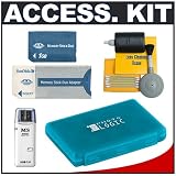 Lexar 1GB Memory Stick (MS) with USB 2.0 Card Reader + Universal Memory Card Case + 5-Piece Cleaning Kit