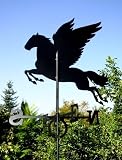 Eigenschaften SvenskaV  / Wetterfahne Pegasus in schwarz - von SvenskaV