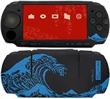 和・彩・美(WA・SA・BI)『PSP-2000/3000用 柔装飾シート 津波(北斎)』の画像