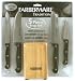 Farberware Traditions 5-Piece Knife Set, Black