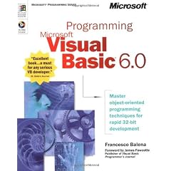 Programming Microsoft Visual Basic 6.0