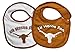 NCAA Texas Longhorns Infant Booties and 2 Pack Bib Set