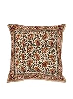 ICONS CORNER Cojín Artesanal (Marrón)