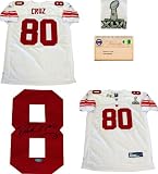 Victor Cruz Autographed New York Giants Authentic White Jersey