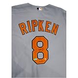 Cal Ripken Jr. Baltimore Orioles Autographed Majestic Authentic Jersey with 2632 Inscription