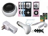 iShoppingdeals - Accessories Bundle Kit for Apple iPod Nano 4G 4th Generation (With No Camera)