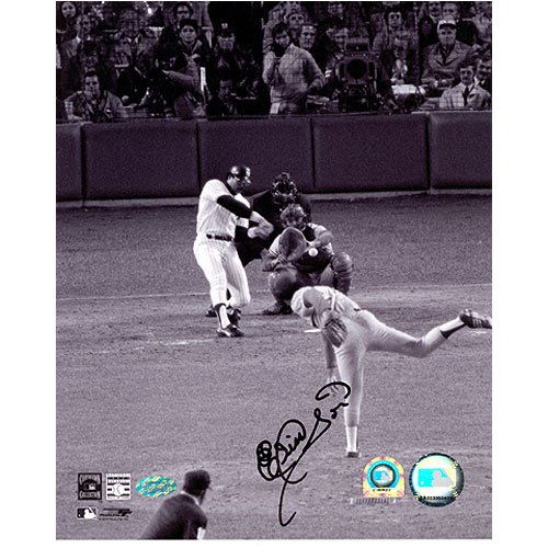 Elias Sosa LA Dodgers Autographed 8x10 Reggie Jackson Home Run Photograph