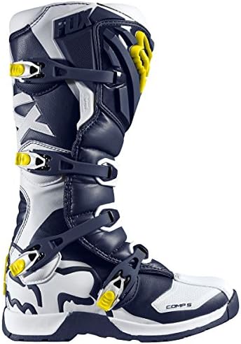 Fox Racing Youth Comp 5 (White/Yellow) (Youth 4)