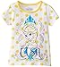 Disney Girls' Elsa T-Shirt with Screenprint