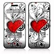 My Heart Design Protective Skin Decal Sticker for Samsung Instinct SCH-M800 Cell Phone
