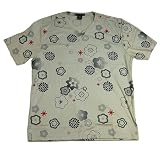 Kenneth Cole - Brand New Kenneth Cole V Neck Tee Shirt Light Brown Mens
