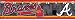 ATLANTA BRAVES MLB 1999 bumper sticker