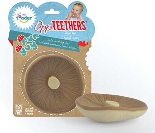 Little Toader Teething Toys, Funguy Appe-Mushroom Teethers by Little Toader