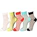 Women Transparent Ankle High Socks