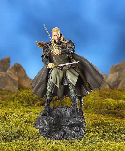 Legolas with Arrow Launching and Electronic Sound Base - Herr der Ringe - Toybiz