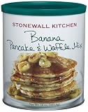 Stonewall Kitchen Banana Pancake & Waffle Mix, 16-Ounce Cans (Pack of 4)