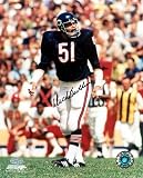 Dick Butkus Chicago Bears - Ready at Line of Scrimmage - 8x10 Autographed Photograph