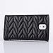 GoodPro [Noble Handbag Design] Leather Wallet Case Flip Cover with Card Holder Bundle with Screen Protector and Stylus for Samsung Galaxy Note 3 - Black