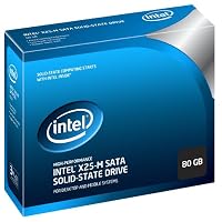 Intel X25M 80 GB Solid State Drive with Internal SATA and Power Cables SSDSA2MH080G2K5