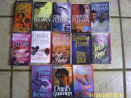 DARK DREAMERS/DARK GUARDIAN/OCEANS OF FIRE/DARK CELEBRATION/DARK DEMON/SHADOW GAME/MIND GAME/DARK GOLD/WILD RAIN (CHRISTINE FEEHAN SERIES'S BUNDLES)