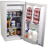 Haier Refrigerator With Freezer, White - 3.2 Cu Ft