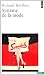 Syst�me de la mode